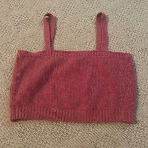 Cashmere cropped top size small